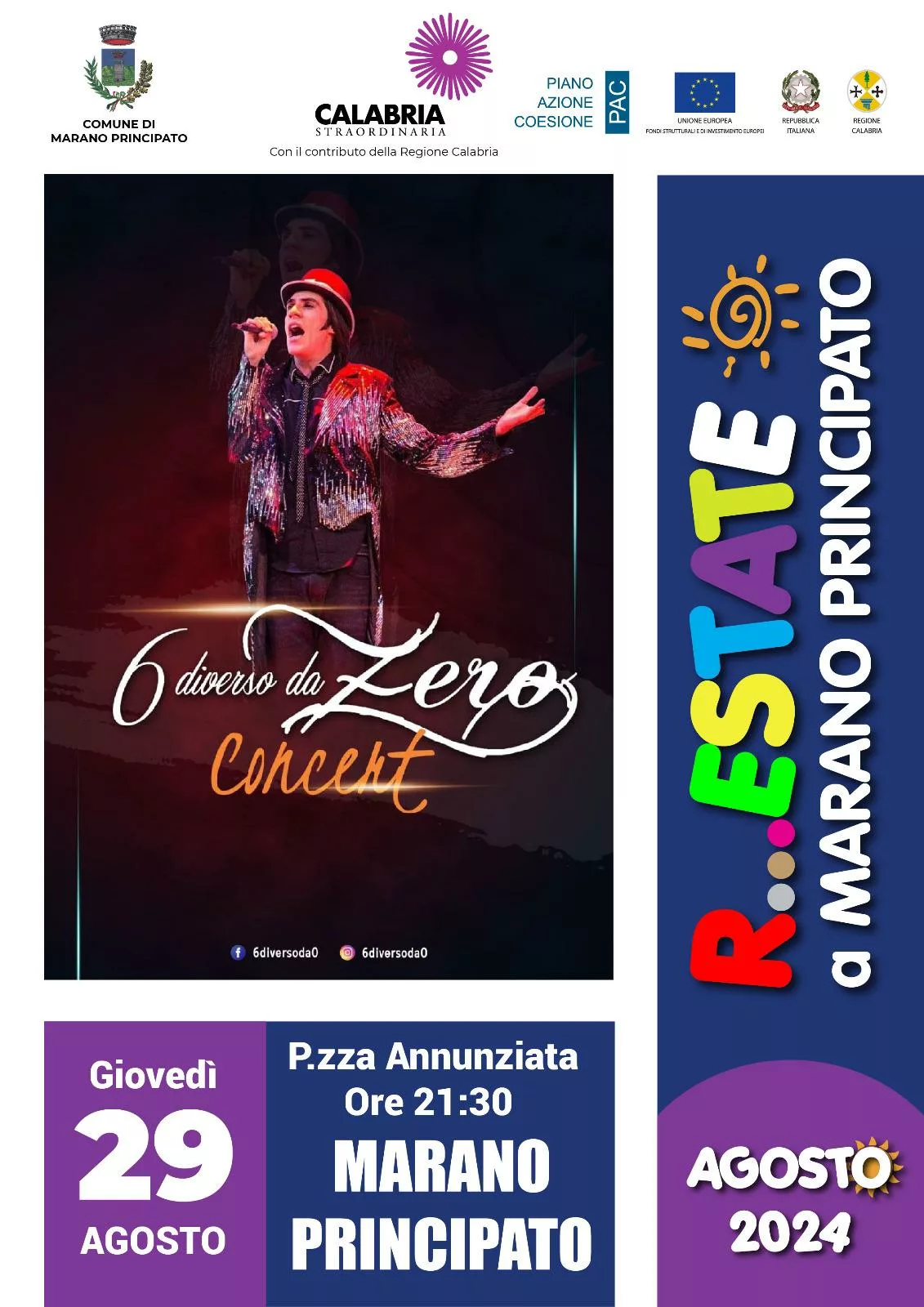 R…Estate a Marano Principato 2024 – 6 Diverso da Zero Concert