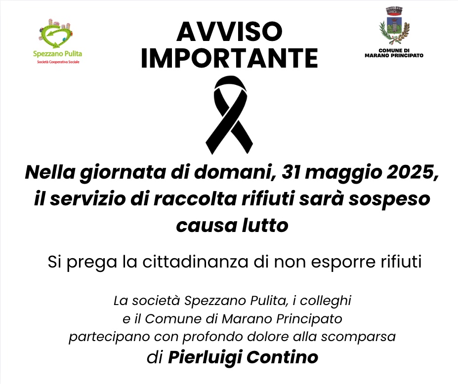 Raccolta R.S.U.  31 maggio 2025