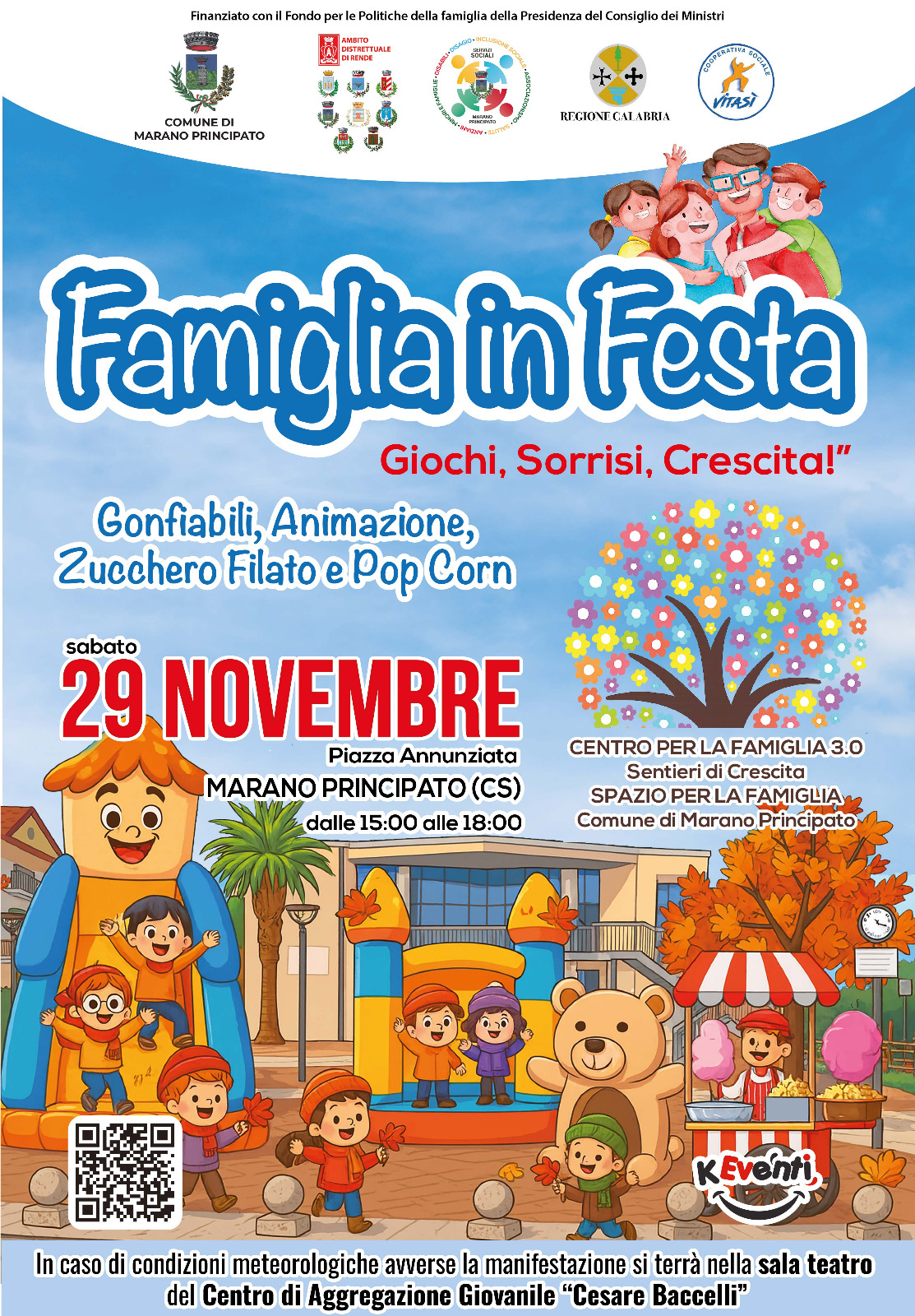 Famiglia in festa – giochi, sorrisi, crescita